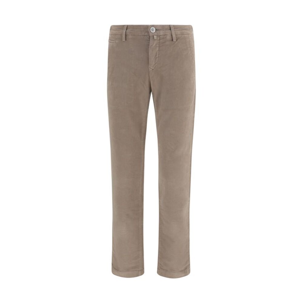 Jacob Cohen Men Bobby Slim Chino Pants In Stretch Cotton Gabardine